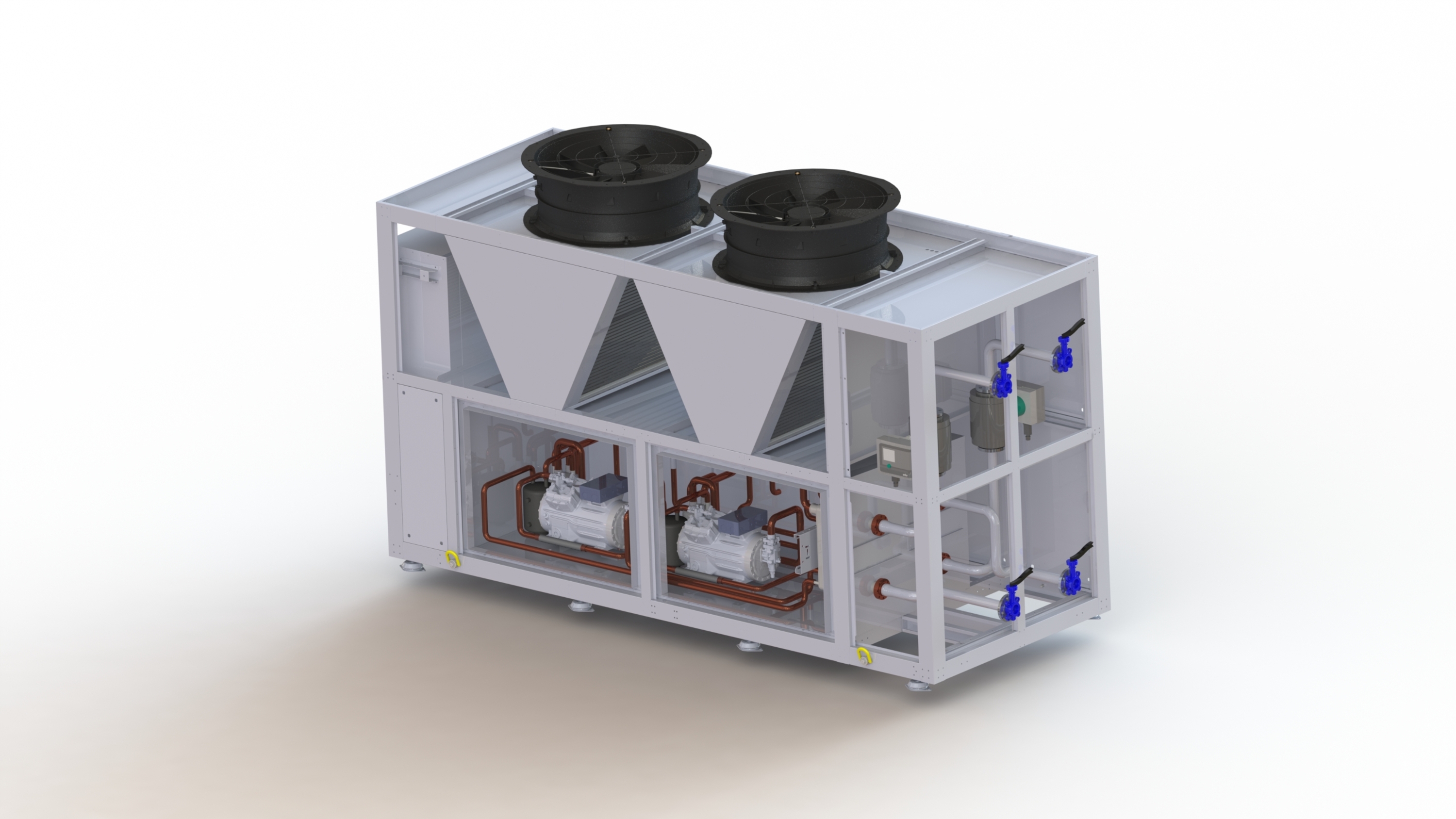 MIDLINE luft-vann kjølemaskin