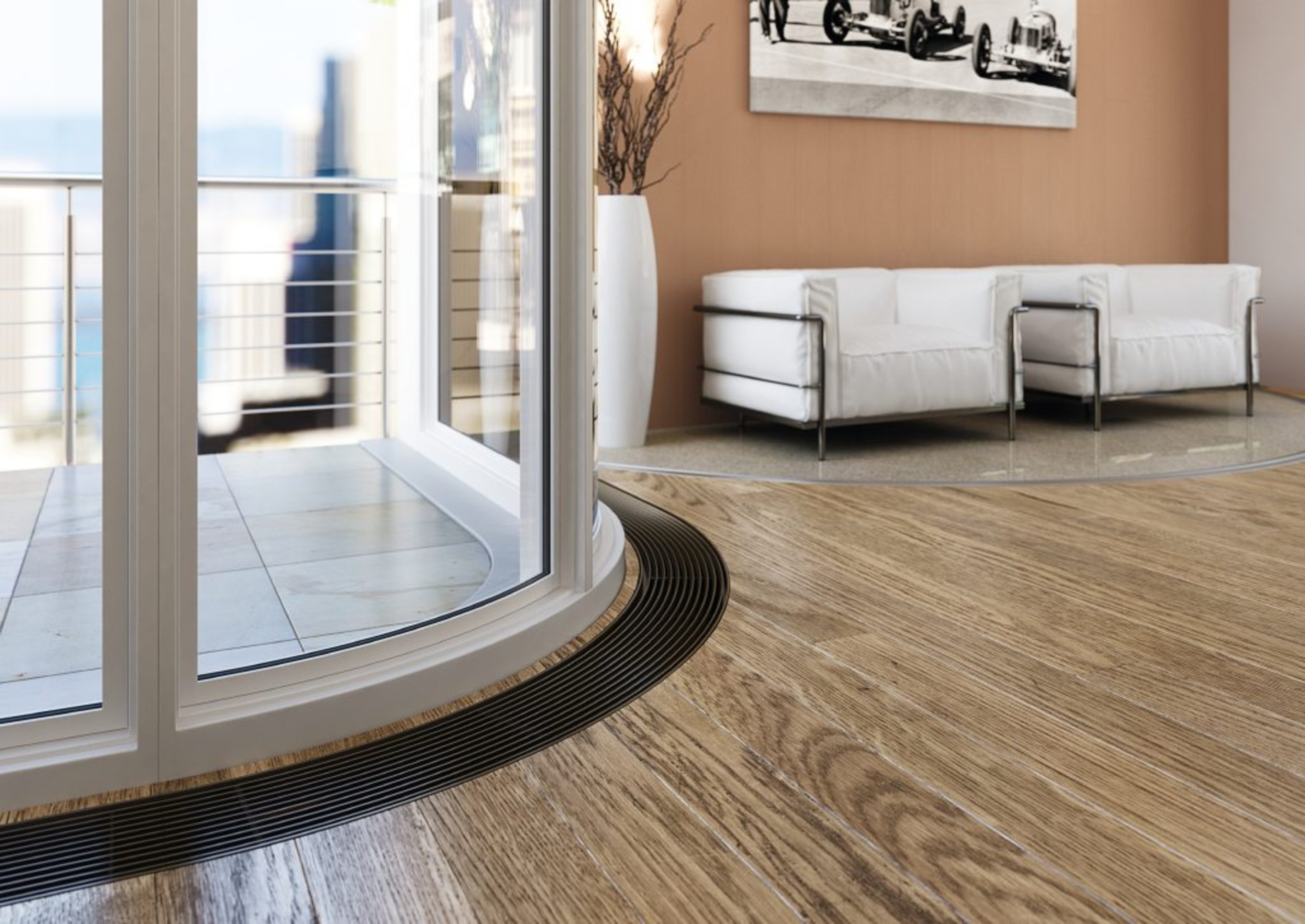 Ascotherm eco konvektor med vifte for nedfelling