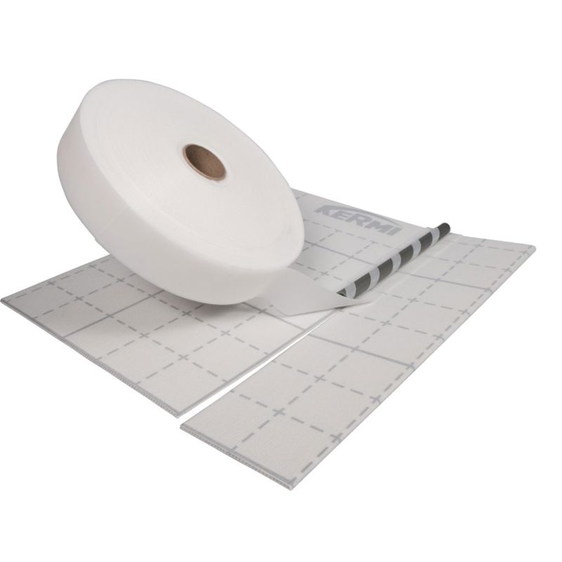 Borrelåsbånd for x-net C17 klettplate og -rør, 50 mm x 100 m rull