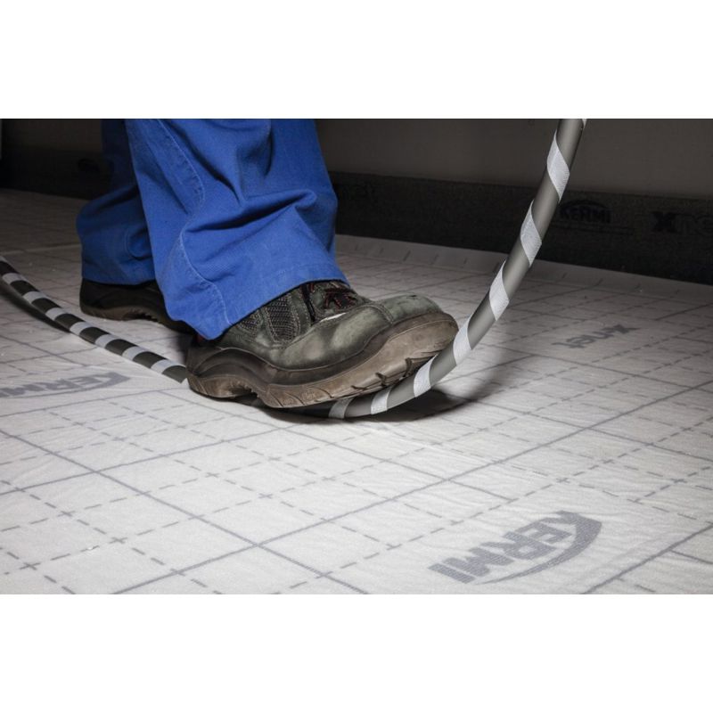 Plate m/ fleece x-net C17 klett, 2000x1000 x3 mm. Pakke m/ 5 stk plater - 10 m²