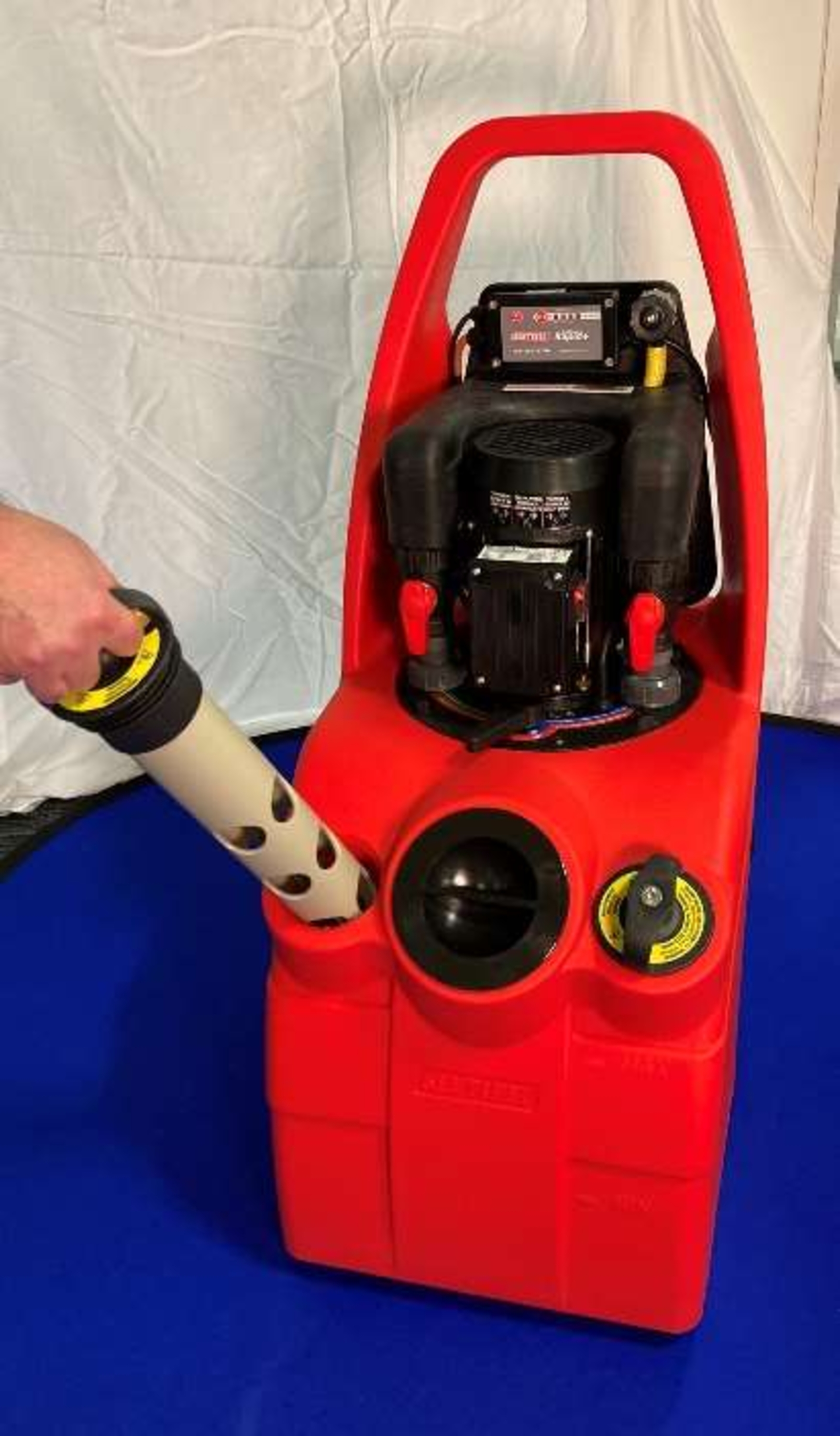 Jetflush Rapid+, skyllestasjon