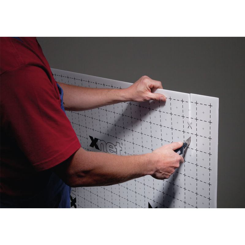 x-net C16 Klipsplate, 1200x1200x5 mm, 10 plater (14,40 m²)