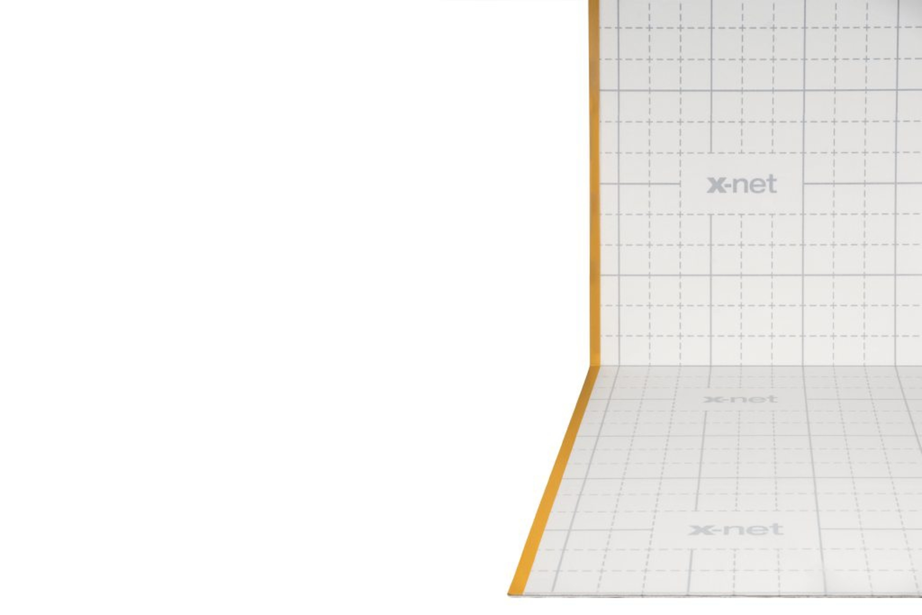 Plate m/ fleece x-net C17 klett, 2000x1000 x3 mm. Pakke m/ 5 stk plater - 10 m²