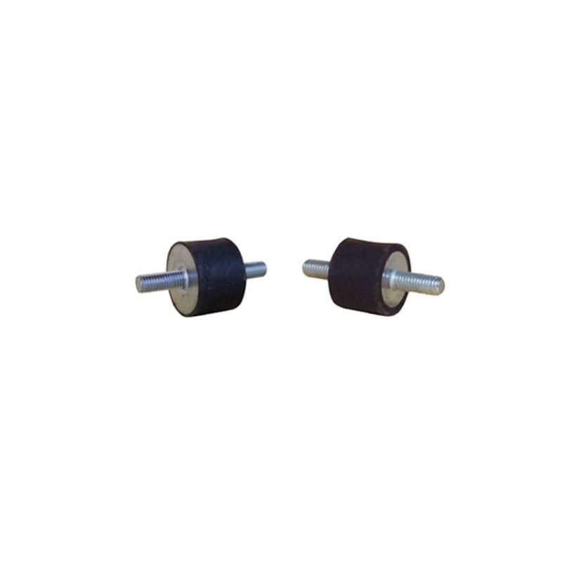 Vibrasjonsdempere, komplett sett dempere. 4 stk., M12 70x50 mm