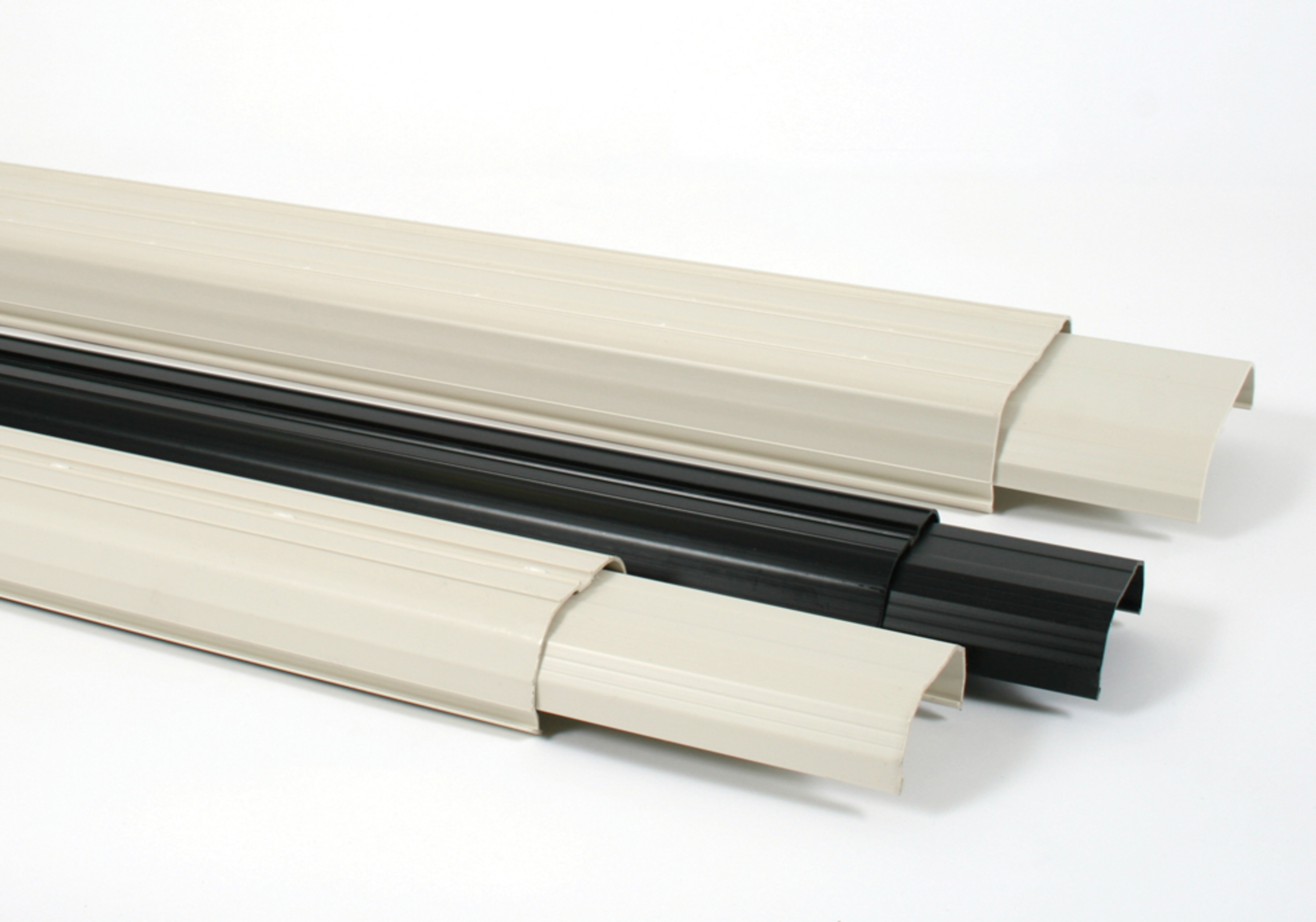 TD-80 S plastkanal, 80 x 1150 mm, hvit