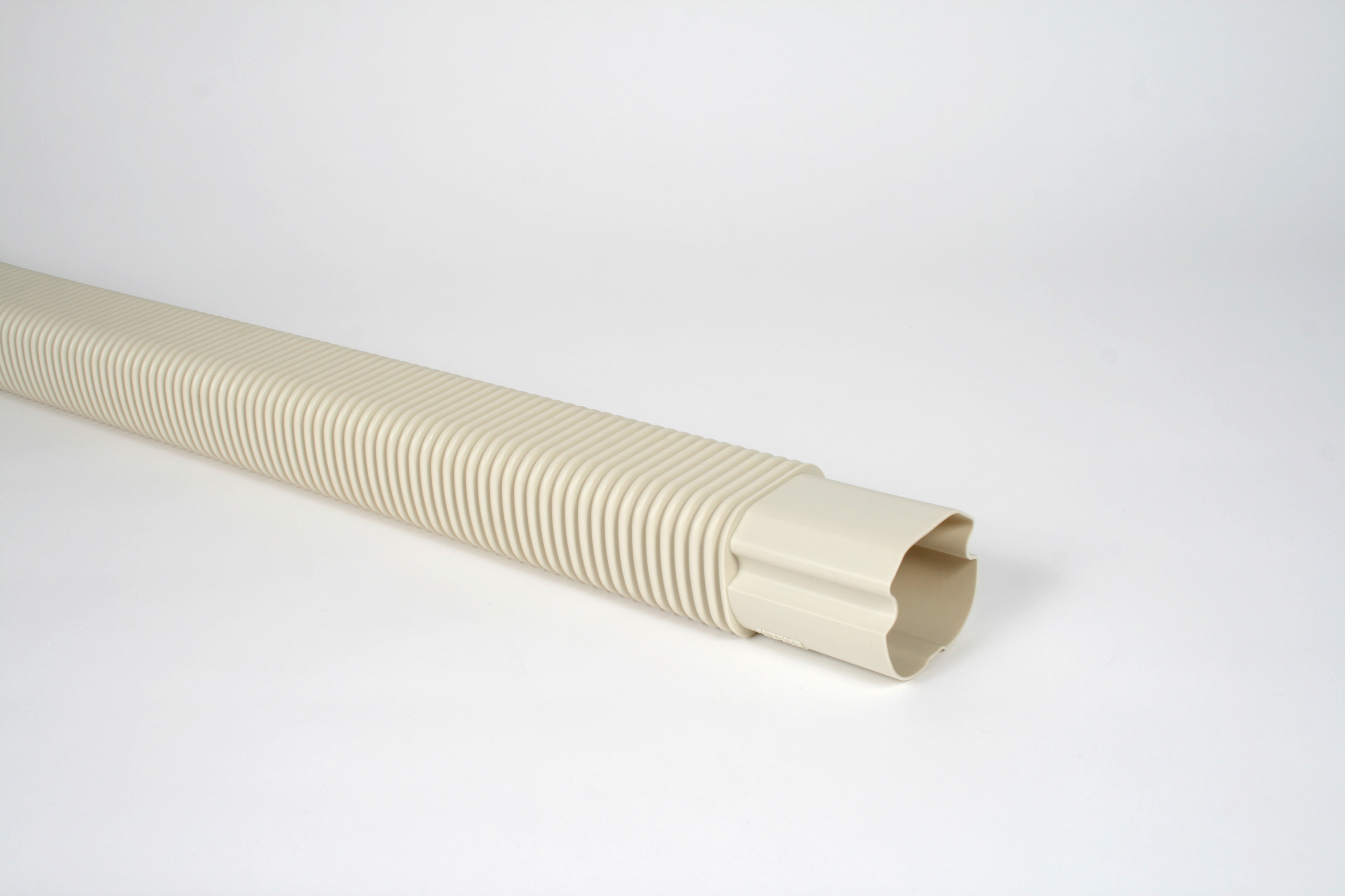 DF-80-L fleksibel overgang, 80 x 1200 mm, hvit