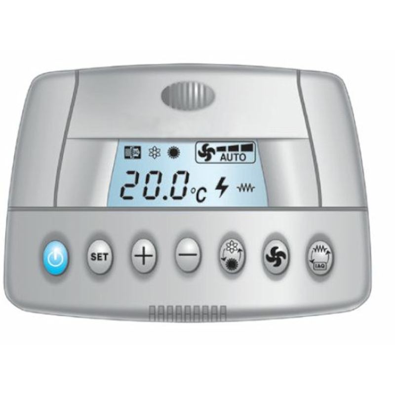 TMO-DI kablet kontroller m/ display, termostat, man/auto 3-trinnsvifte, man. s/v
