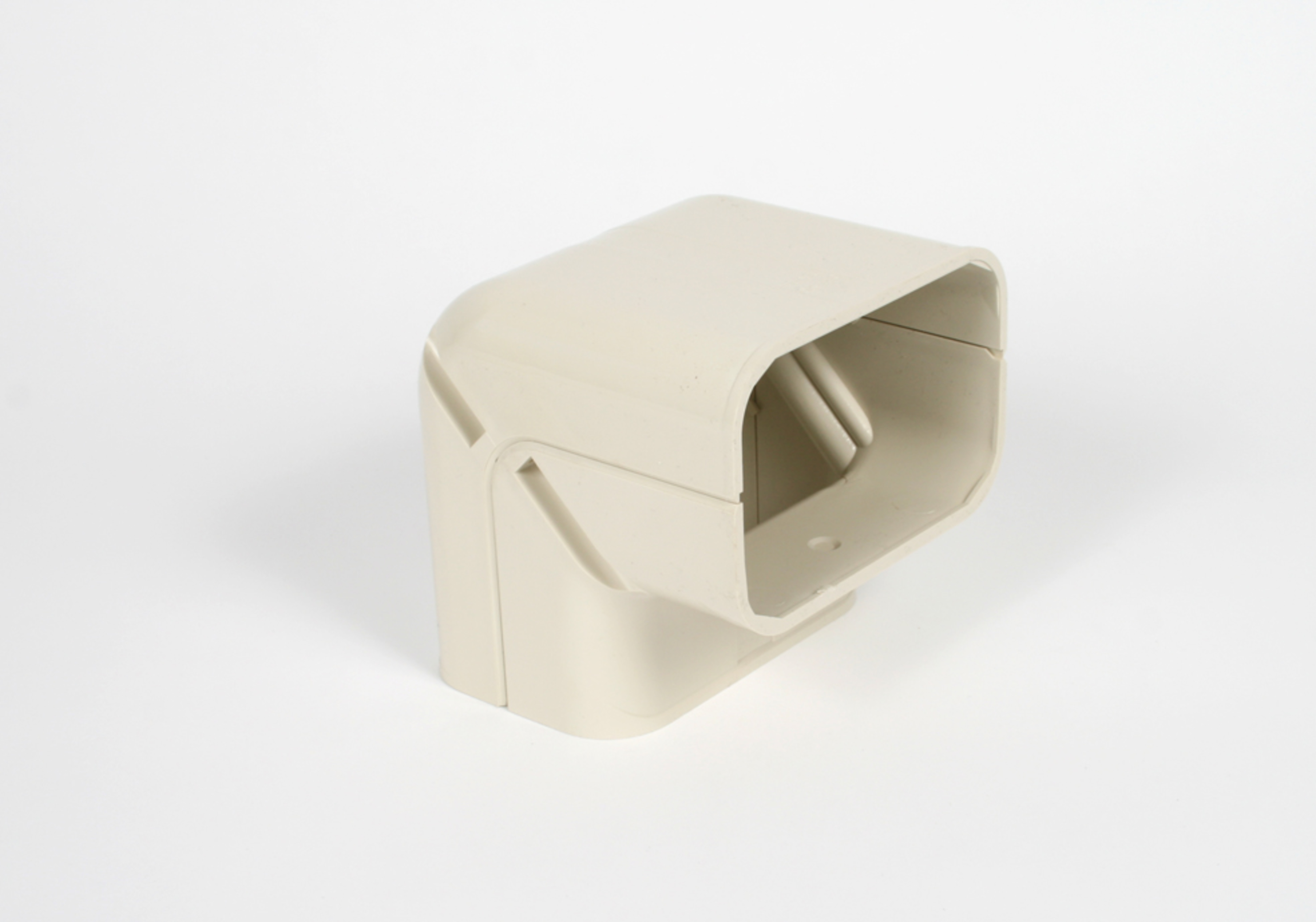 DK-120 albue, 120 mm, hvit