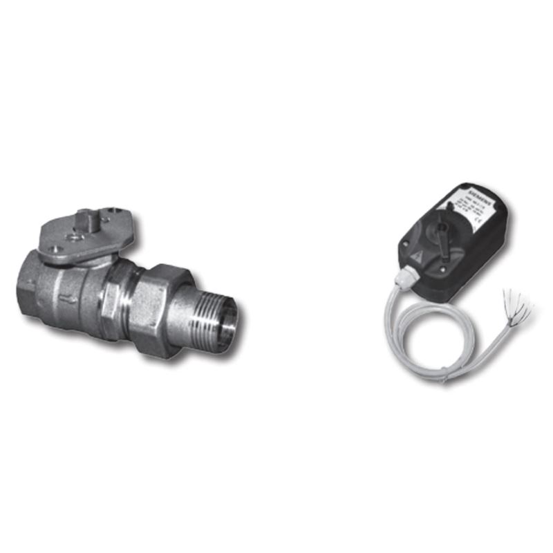 Atlas VA2V-3/4, 2-veisventil 3/4&quot; for horisontal montasje