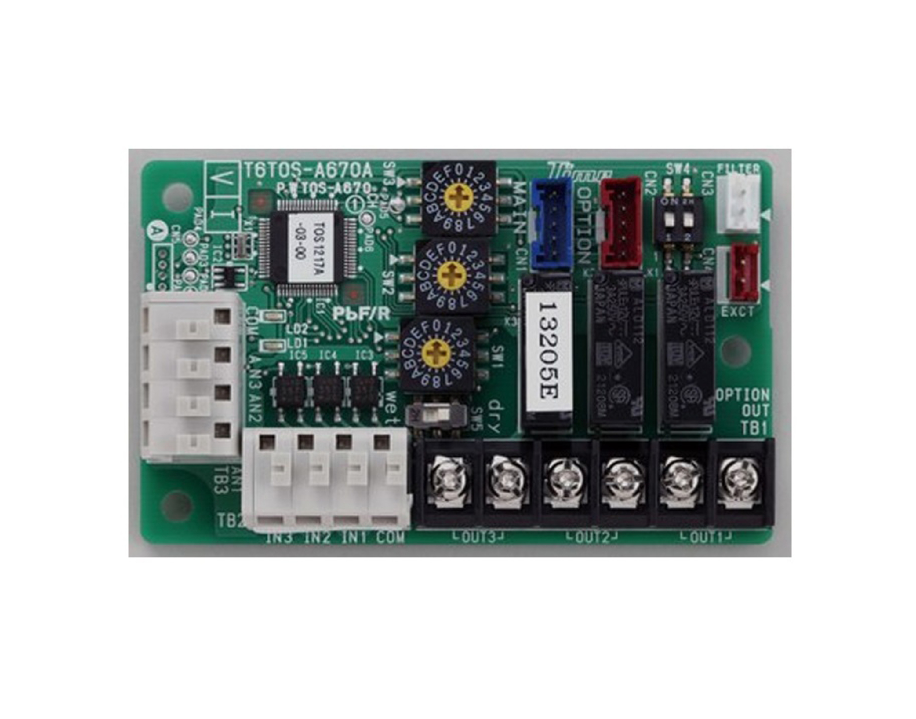 TCB-PCUC1E eksternt styrekort til innedeler