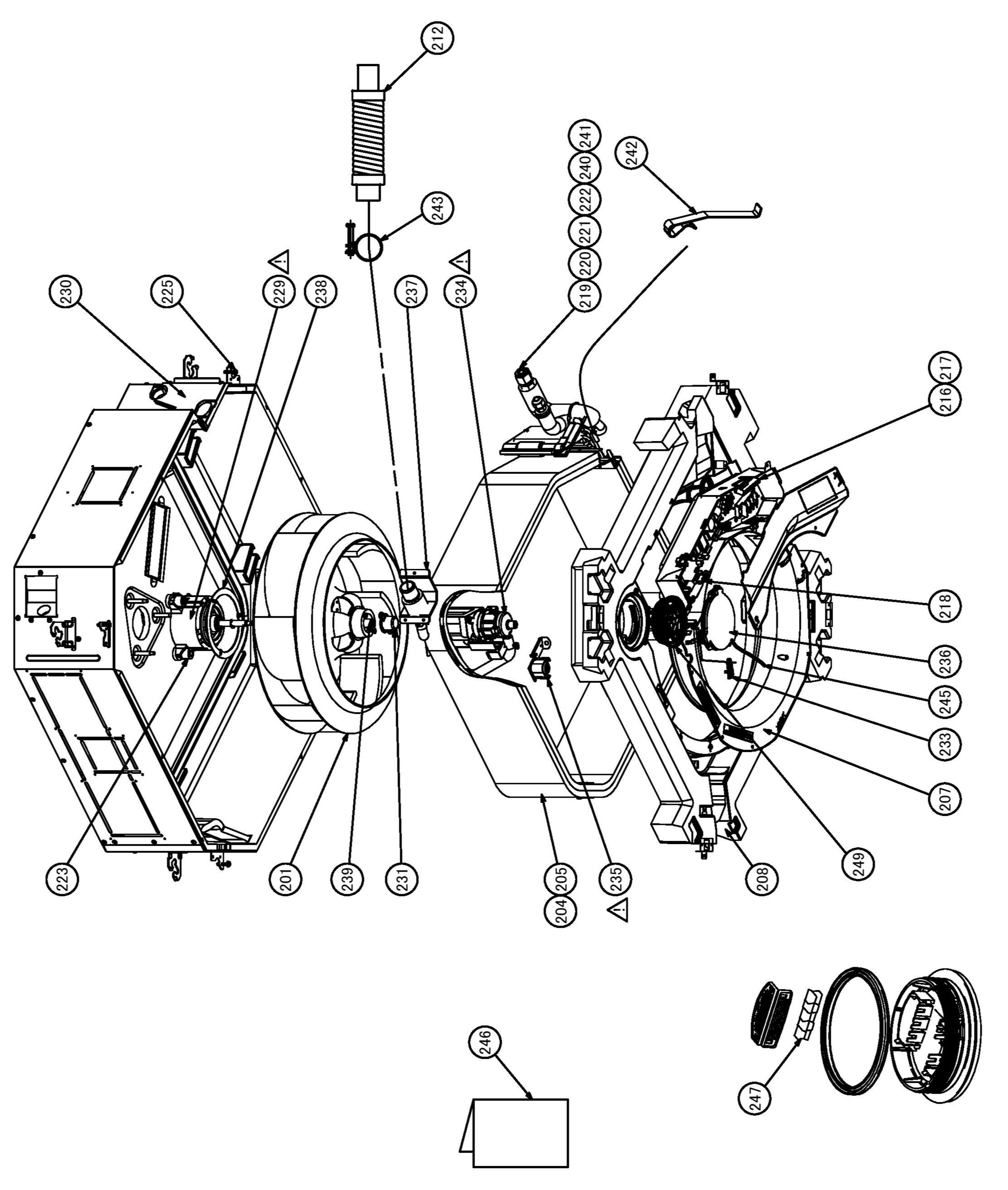 (Super) Digital Inverter 801, 4-veiskassett u/ deksel