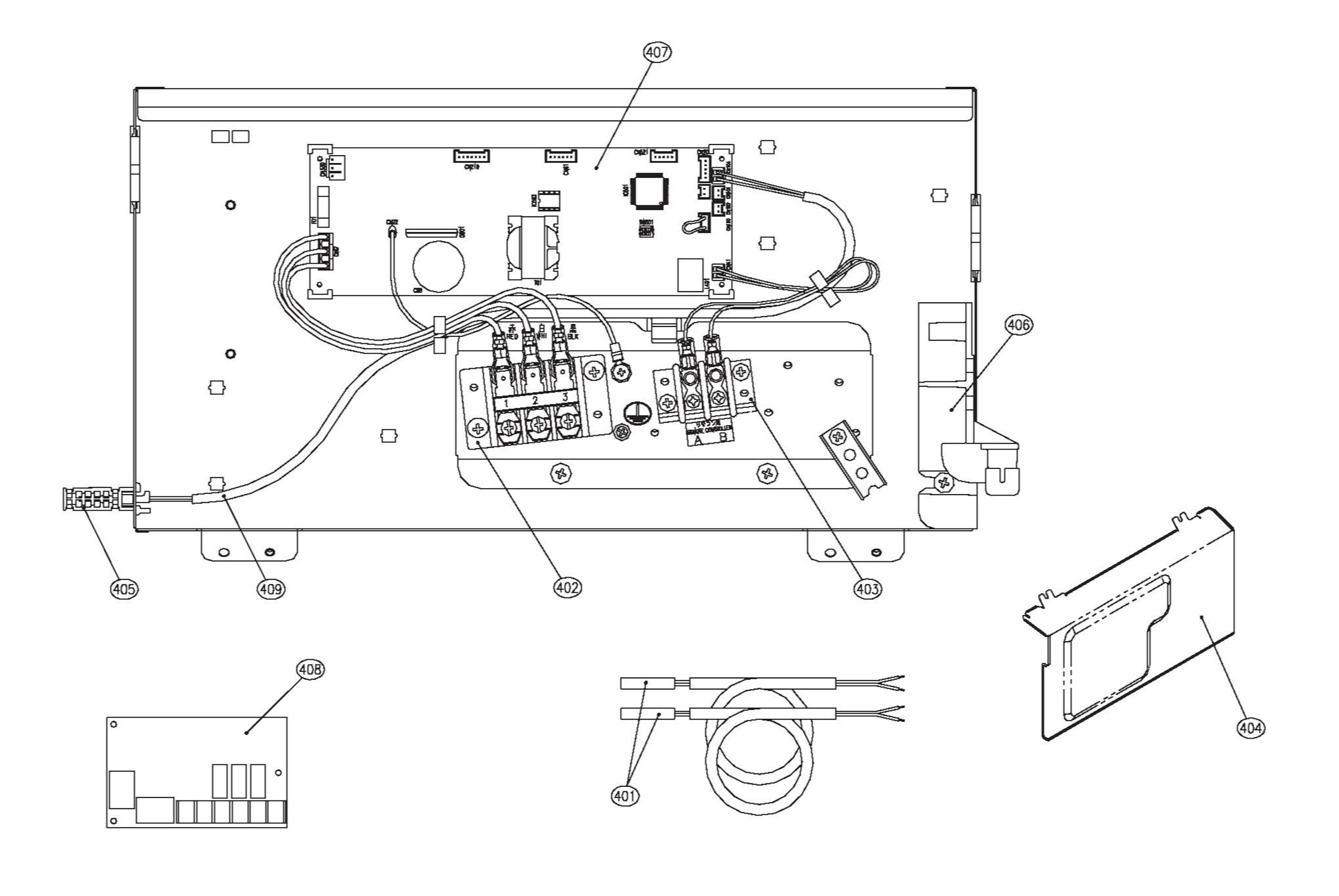 Digital Inverter 561 takmodell innedel