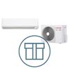 Digital Inverter 561 m/kompakt veggmodell, systempakke luft-luft varmepumpe