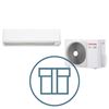 Digital Inverter 801 m/ kompakt veggmodell, systempakke luft-luft varmepumpe