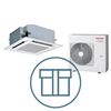 Digital Inverter 1101 m/ 4-veis takkassett, systempakke luft-luft varmepumpe