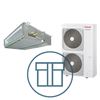 Digital Inverter 1601, kanalmodell, systempakke luft-luft varmepumpe