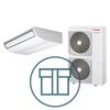 Digital Inverter 1601 m/takmodell, systempakke luft-luft varmepumpe