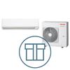 Digital Inverter 1101 m/kompakt veggmodell, systempakke luft-luft varmepumpe