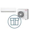 Super Digital Inverter 801 m/ kompakt veggmodell, systempakke luft-luft varmepumpe