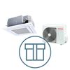 Super Digital Inverter 561 m/ 4-veis smartkassett, systempakke luft-luft varmepumpe