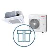 Super Digital Inverter 801 m/ 4-veis smartkassett, systempakke luft-luft varmepumpe