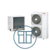 Super Digital Inverter 1101 aerotemper m/viftestyring, systempakke luft-luft varmepumpe