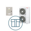 Super Digital Inverter 1401 m/ styringsboks DX, systempakke luft-luft varmepumpe