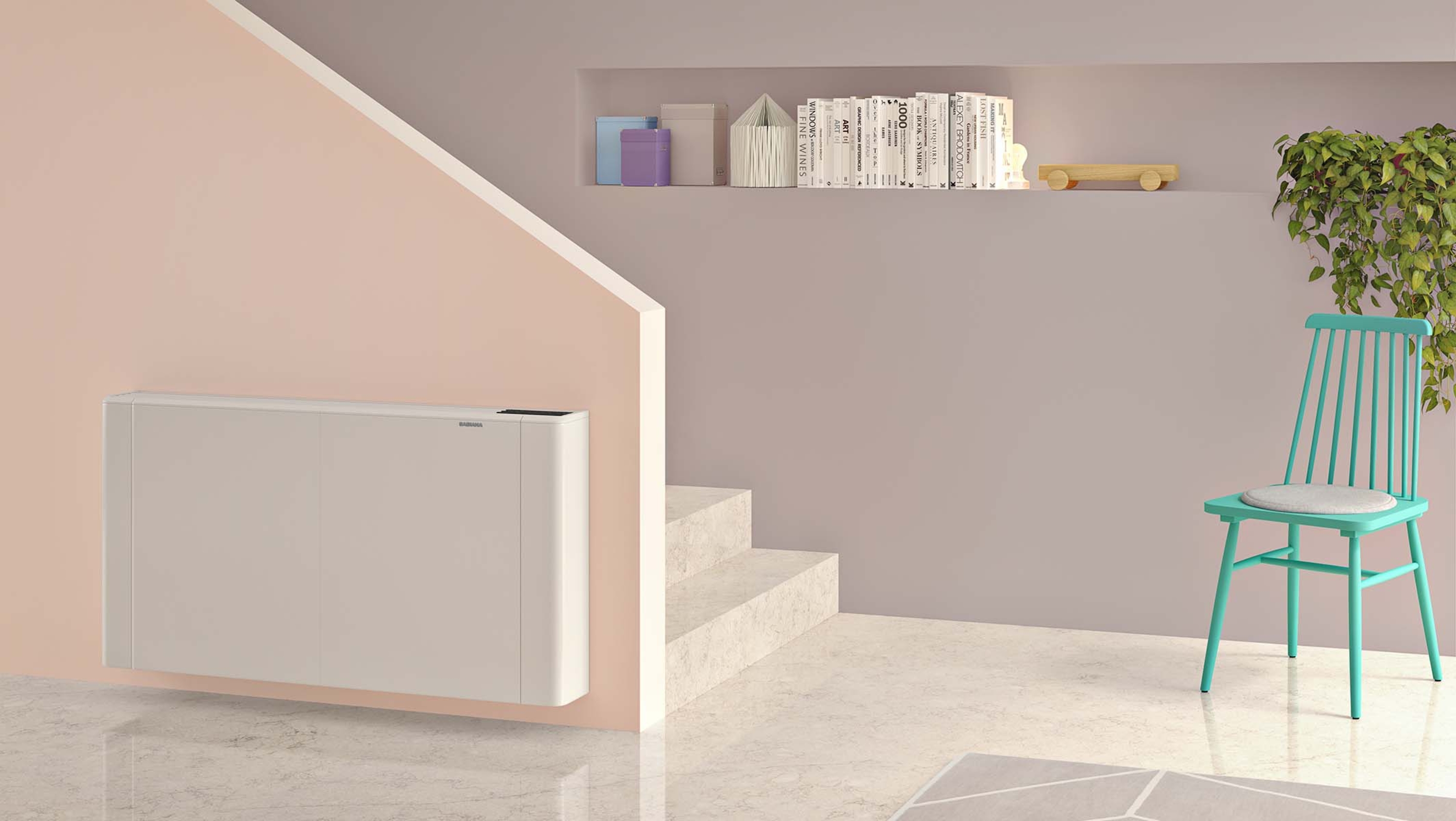 Carisma CFR 2 viftekonvektor, vertikal kapsling