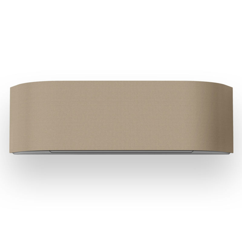 Signatur tekstil sand