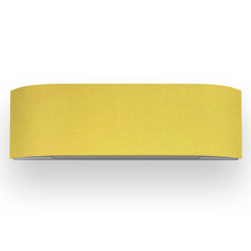 Signatur tekstil solgul