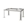 Bakkestativ 9794-652T for utedel, justerbar h&#248;yde 32-42 cm, pulverlakkert