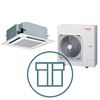 Digital Inverter 1602 m/ 4-veis takkassett, hvit, systempakke luft-luft varmepumpe