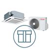 Digital Inverter Classic 561 m/ 4-veis takkassett, hvit, systempakke luft-luft varmepumpe