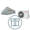 Digital Inverter Classic 801 m/ kanalmodell, systempakke luft-luft varmepumpe