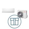 Digital Inverter 802 m/ kompakt veggmodell, systempakke luft-luft varmepumpe