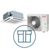 Digital Inverter 1603 m/ 4-veis takkassett, hvit, systempakke luft-luft varmepumpe