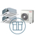 R108651 Digital Inverter 1403 m 2 x 4 veis takkassett, hvit