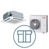 Super Digital Inverter 803 m/ 4-veis takkassett, hvit, systempakke luft-luft varmepumpe