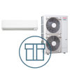 Super Digital Inverter 1103 m/ kompakt veggmodell, systempakke luft-luft varmepumpe