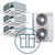 R108720 Systempakke Super Digital Inverter 1603 m 3x 4 veis takkassett, hvit