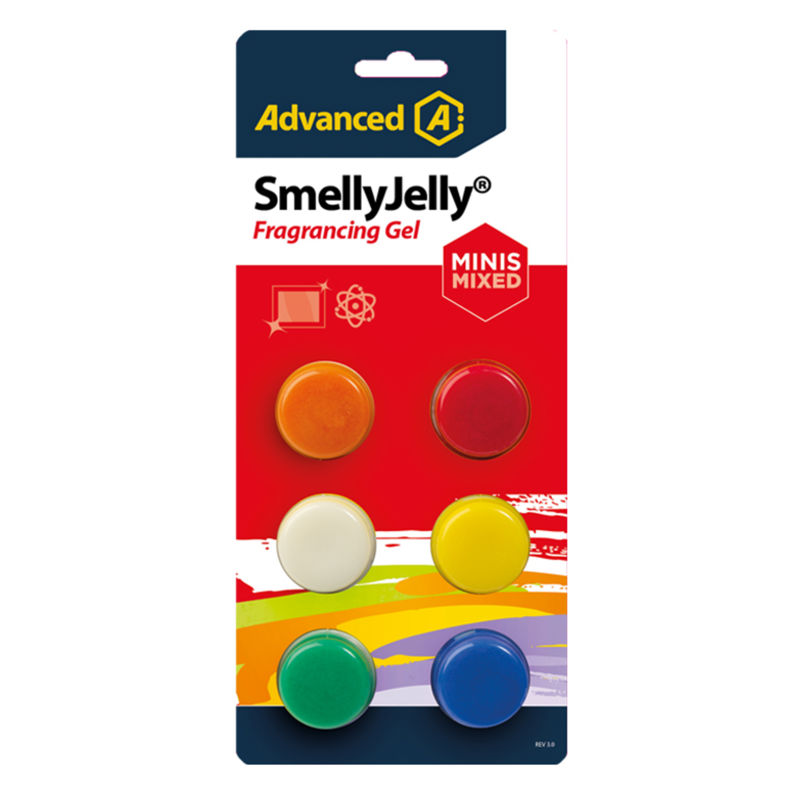 Mini SmellyJelly, sitrus, 6 stykk