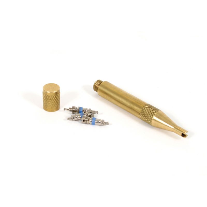 MV-3813 ventilåpner for Schrader, inkl. reserveventiler