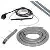 Isolert slange m/ varmekabel, 1 meter, 15 W