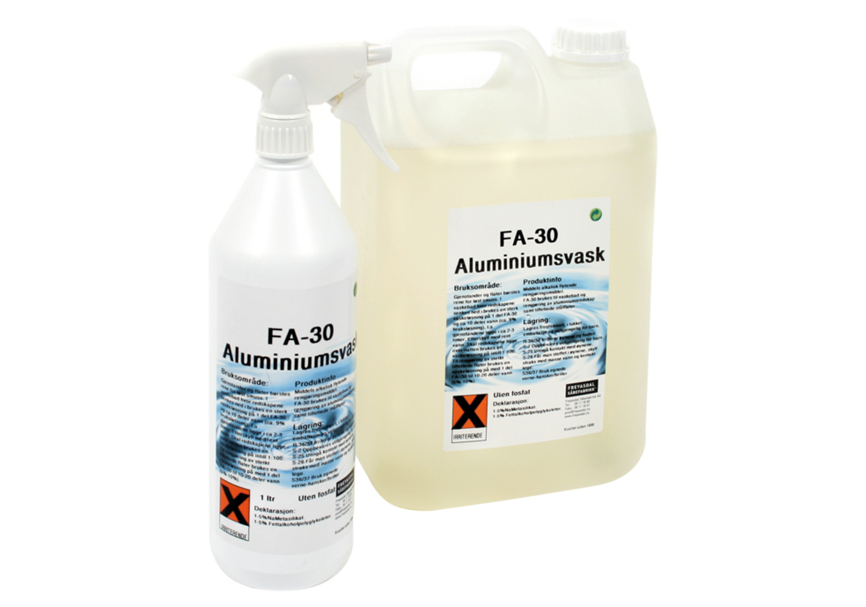 FA-30 aluminiumsvask, 5 liter