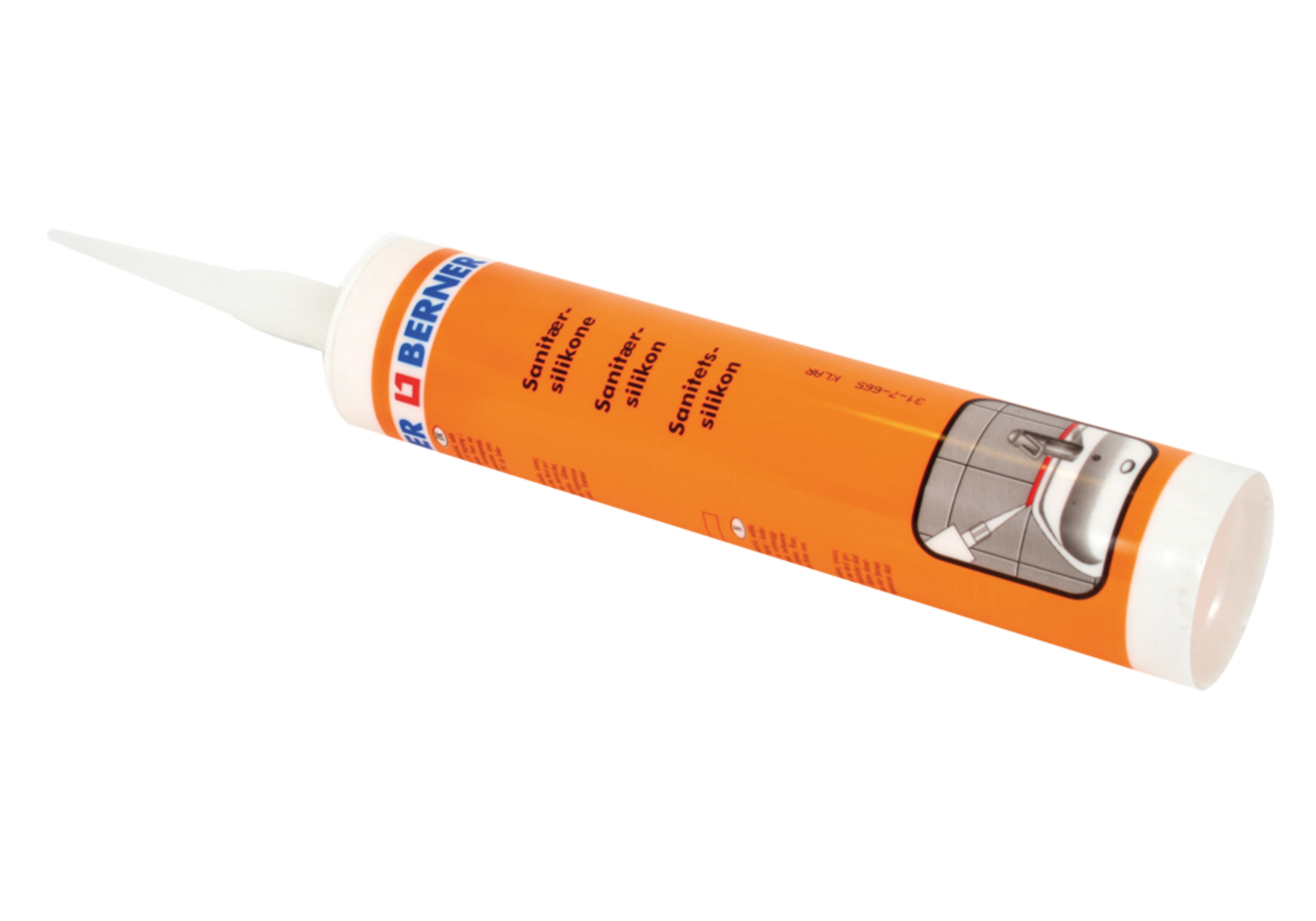 Silikon fugemasse i klar farge, 310 ml