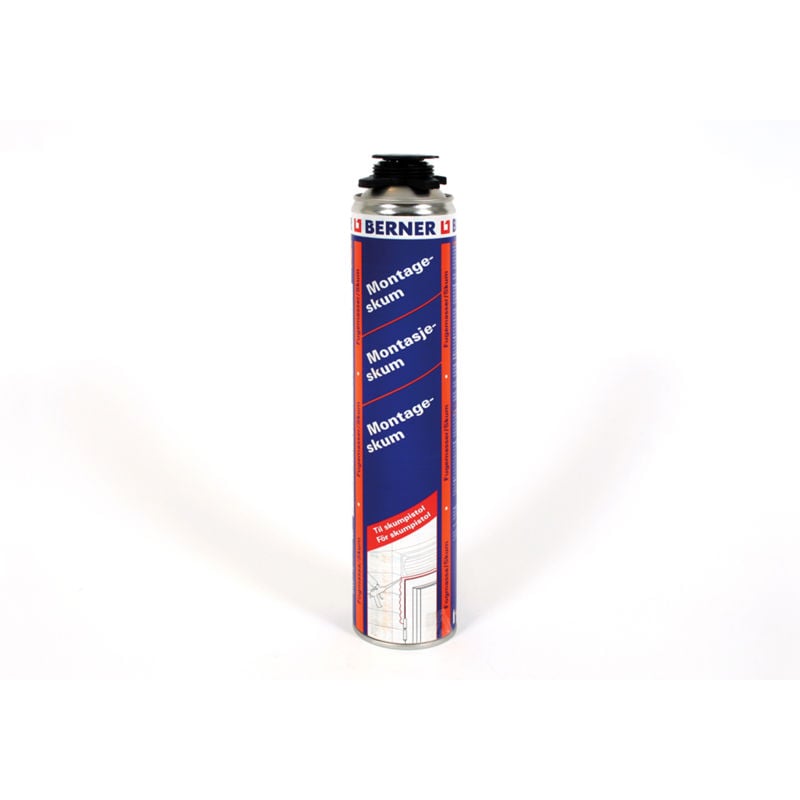 Montasjeskum, separat beholder for skumpistol, 750 ml