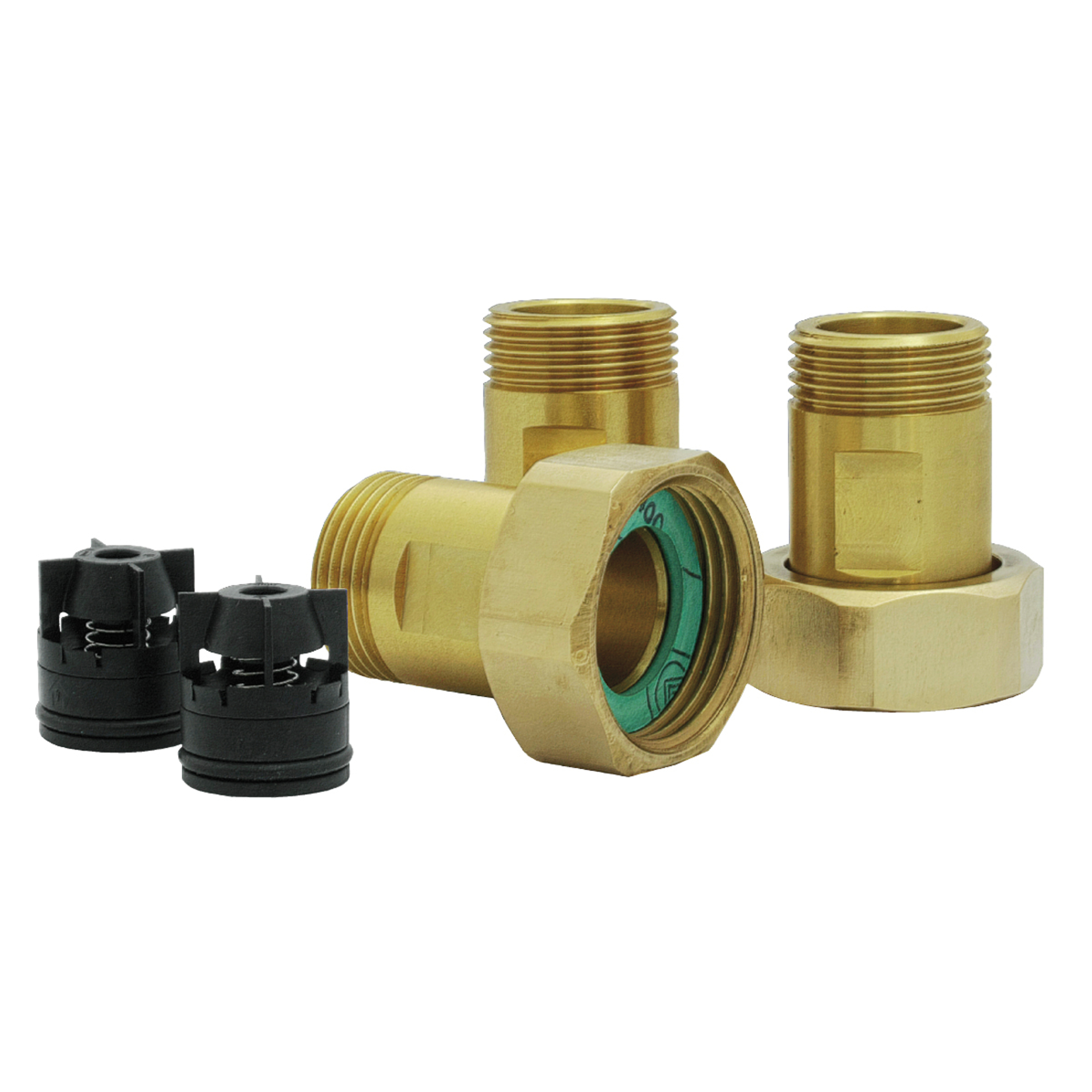 Koblingsett ESBE KTD312, 3 stk. 1" - 3/4" innv./utv. gjenger+ 2 stk TBSV