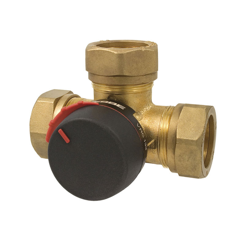 VRG133 shuntventil, DN20, kvs 6,3, 22 mm klemringskobling