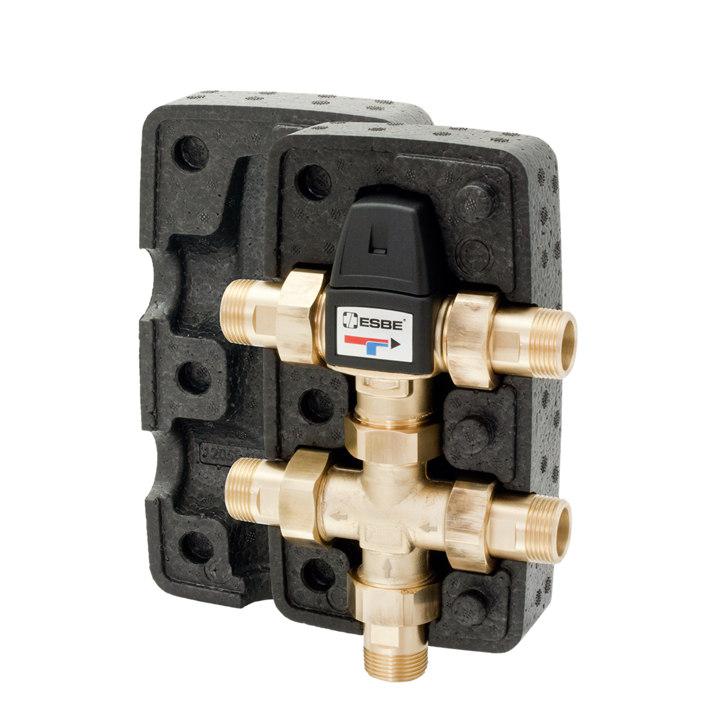 VTR322 termisk sirkulasjonsett, vvc 35 - 60 °C Kvs 1,6, 3/4" utv. gjenger