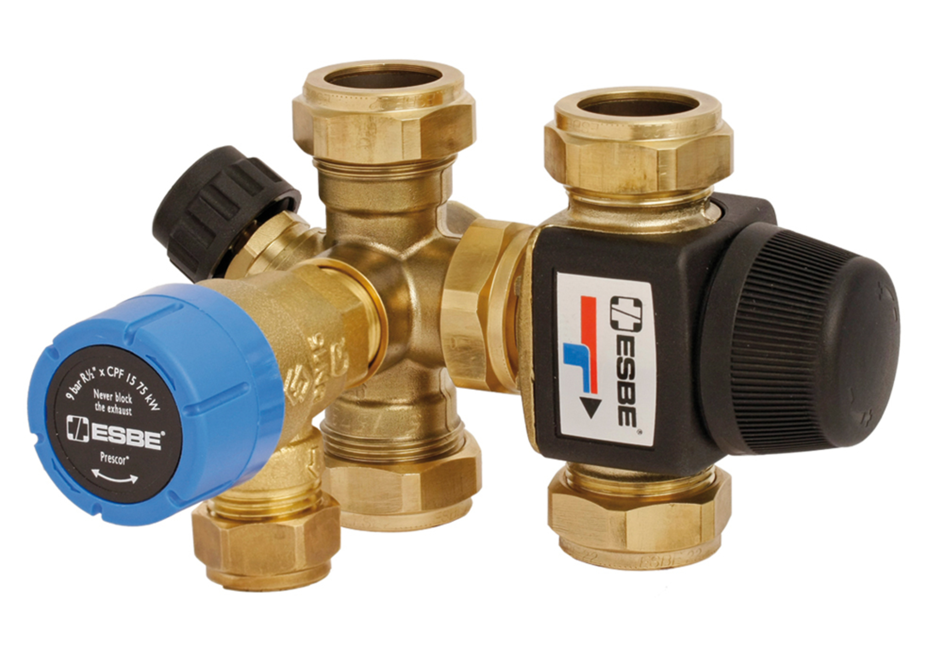 R182222 Termisk blandeventil komb